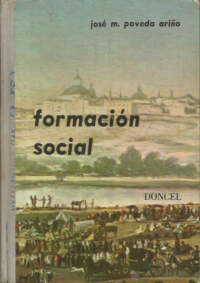 Libros: FORMACI&Oacute;N SOCIAL - Poveda Ari&ntilde;o,Jos&eacute; M. - Foto 1