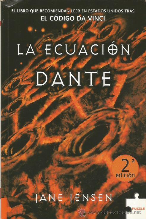 Libros: LA ECUACI&Oacute;N DANTE - Jensen,Jane - Foto 1
