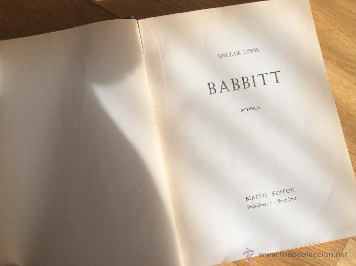 Libros: Babbitt - Foto 3
