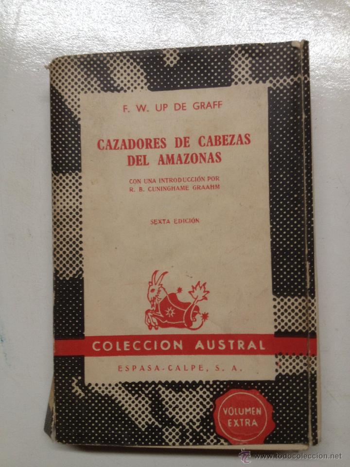 Libros: CAZADORES DE CABEZAS DEL AMAZONAS 1961 - Foto 1