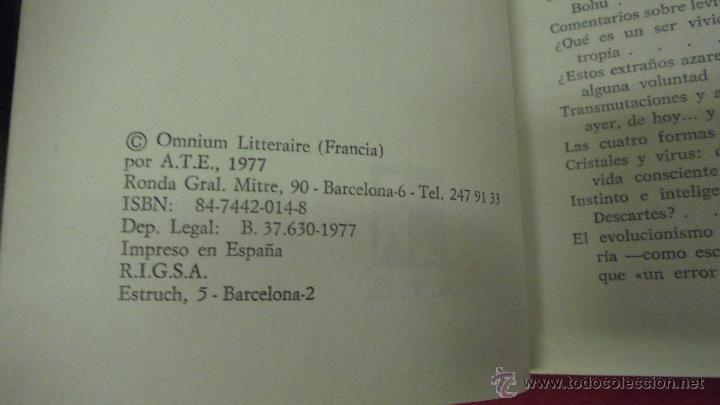Libros: LOS SECRETOS DEL PRINCIPIO DEL FIN. ROBERT HOLLIER. A. T. E. 1977. - Foto 2