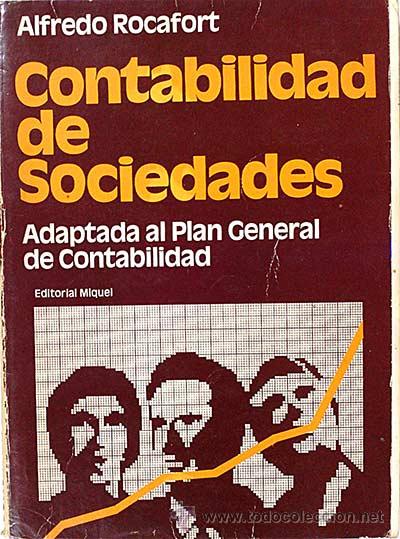 Libros: Contabilidad de sociedades. - Rocafort, Alfredo - Foto 1