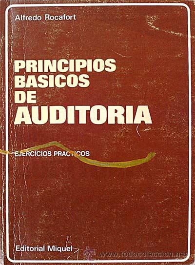Libros: Principios b&aacute;sicos de auditor&iacute;a - Rocafort, Alfredo - Foto 1