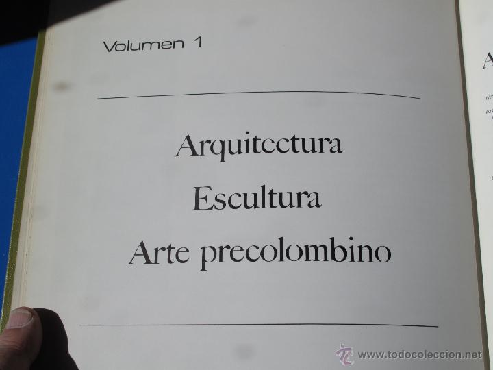 Libros: ENCICLOPEDIA DE LAS ARTES - 3 TOMOS . EDITORIAL MAR&Iacute;N. - Foto 3