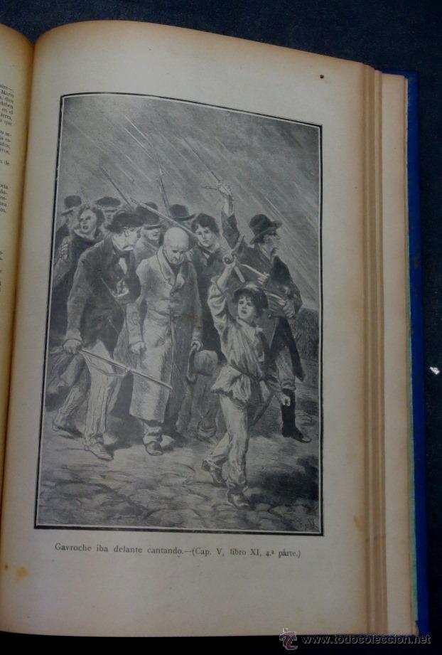 Libros: Los miserables. Tomos primero y segundo - HUGO, VICTOR - Foto 5