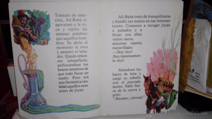 Libros: ALI BABA Y LOS 40 LADRONES - EDIVAS - CUENTOS DE ORO - 1990 - Foto 3