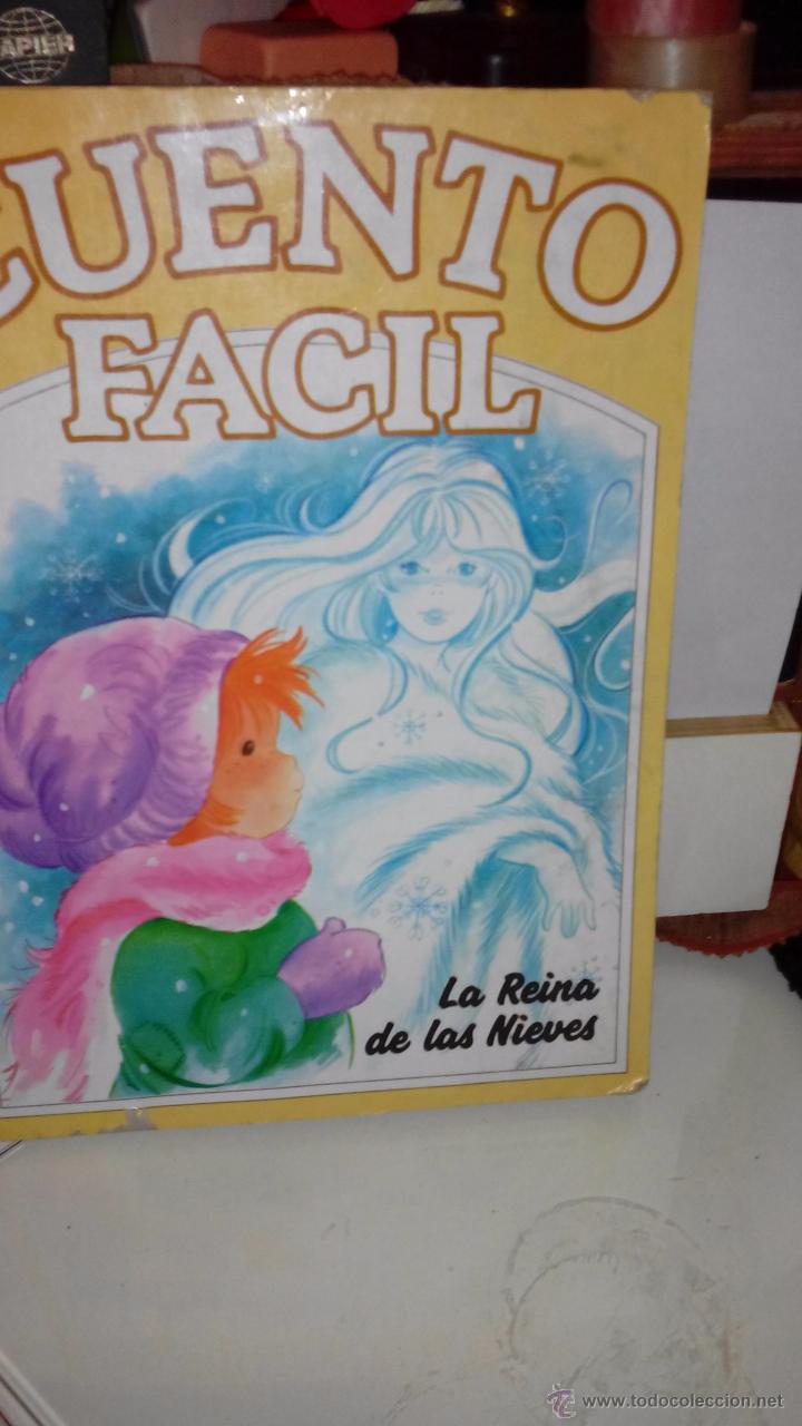 Libros: CUENTO FACIL - LA REINA DE LAS NIEVES - GRAFALCO 1990 - Foto 1