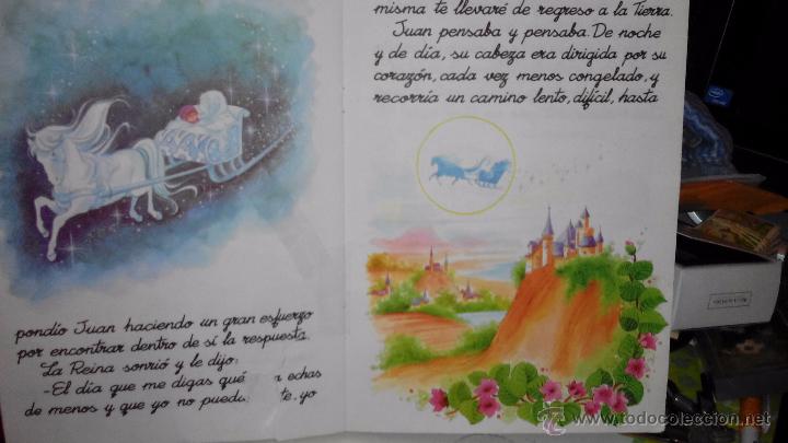 Libros: CUENTO FACIL - LA REINA DE LAS NIEVES - GRAFALCO 1990 - Foto 2