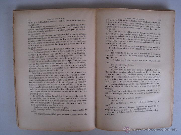 Libros: LA MUERTE DE LOS DIOSES - DEMETRIO MEREJKOWSKY. - Foto 4