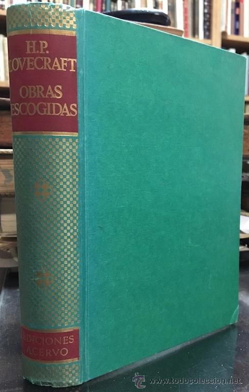 Libros: OBRAS ESCOGIDAS - LOVECRAFT, H.P. - Foto 1