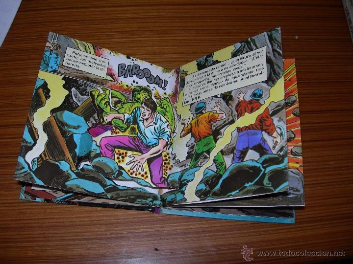 Libros: EL INCREIBLE HULK     ATRAPADOS  EDITA  MONTENA - Foto 2