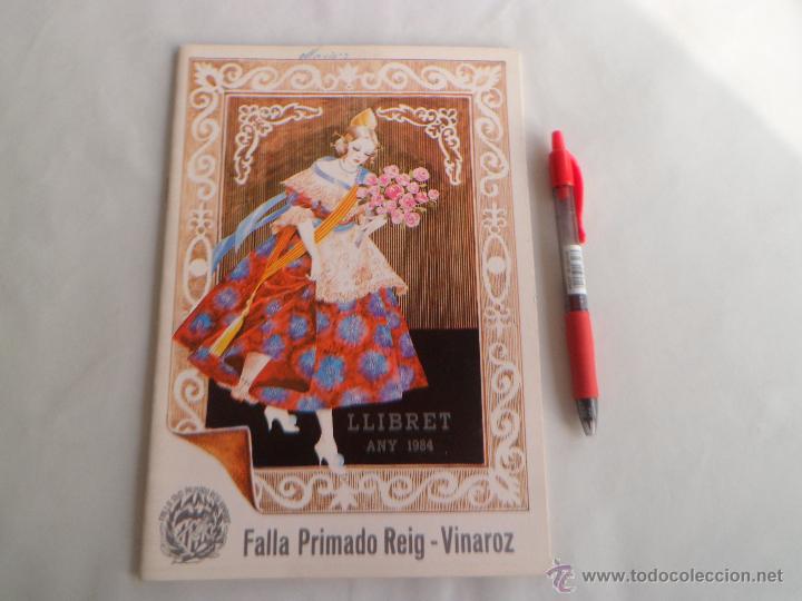 Libros: LLIBRET DE FALLAS - FALLA PRIMADO REIG - 1984 - VALENCIA - Foto 1