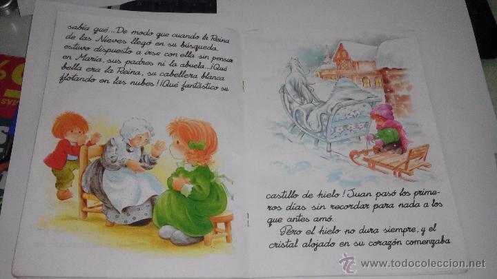 Libros: CUENTO FACIL - LA REINA DE LAS NIEVES - GRAFALCO 1990 - Foto 6