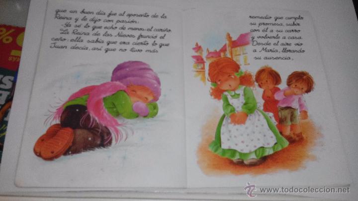 Libros: CUENTO FACIL - LA REINA DE LAS NIEVES - GRAFALCO 1990 - Foto 7