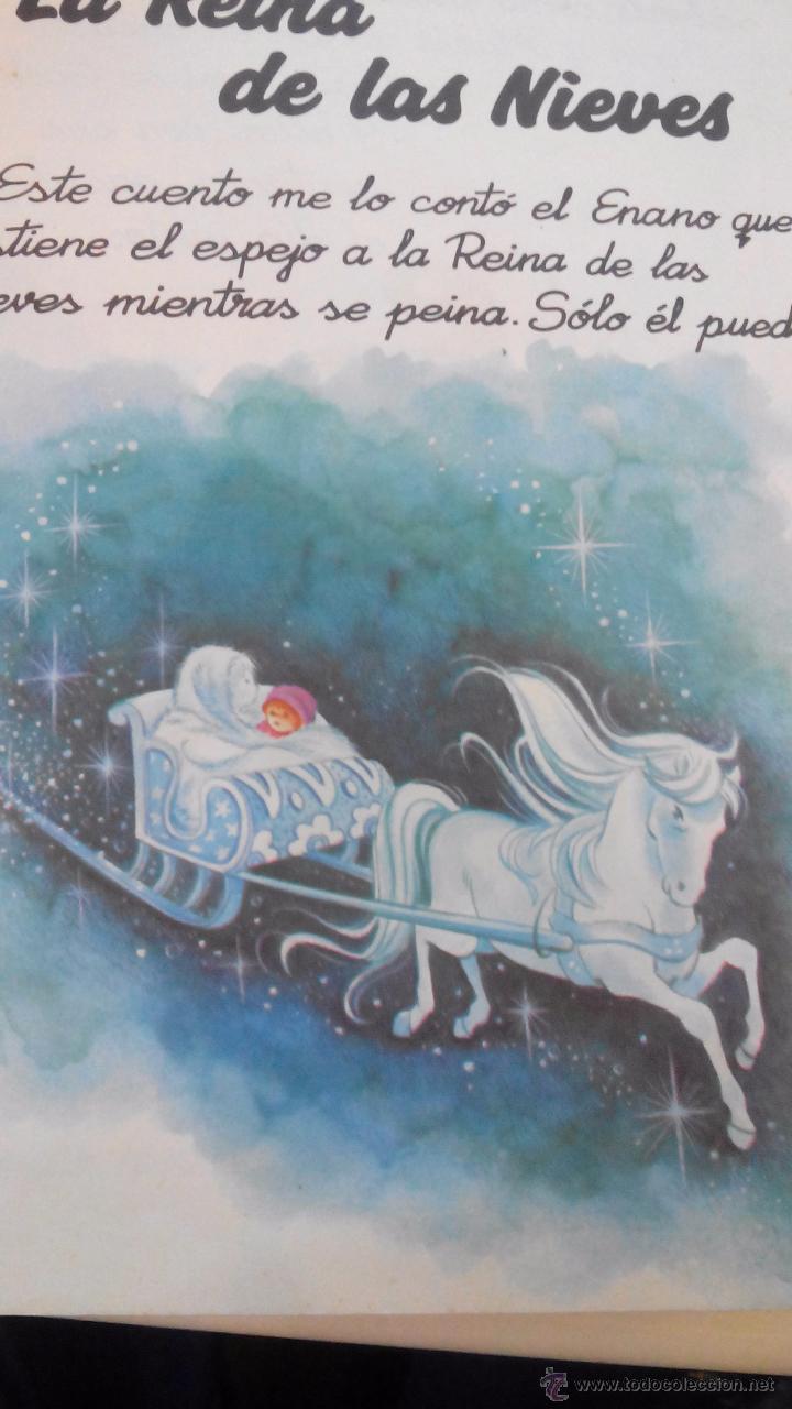 Libros: CUENTO FACIL - LA REINA DE LAS NIEVES - GRAFALCO 1990 - Foto 9
