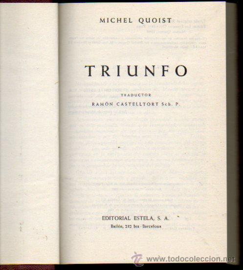 Libros: TRIUNFO. - Foto 1