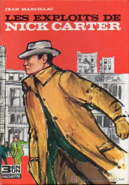 Libros: LES EXPLOITS DE NICK CARTER. Illustrations de Jean-Louis Mercier. - Foto 1