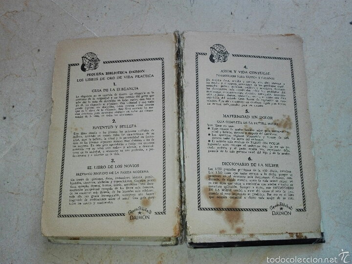 Libros: DICCIONARIO DE LA MUJER de Anny Brown.Ediciones Daimon 1956 - Foto 4
