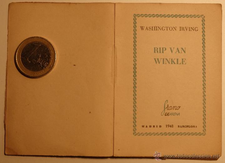 Libros: Rip Van Winkle &ndash; Grano de Arena - - autor: Washington Irving - - Foto 2