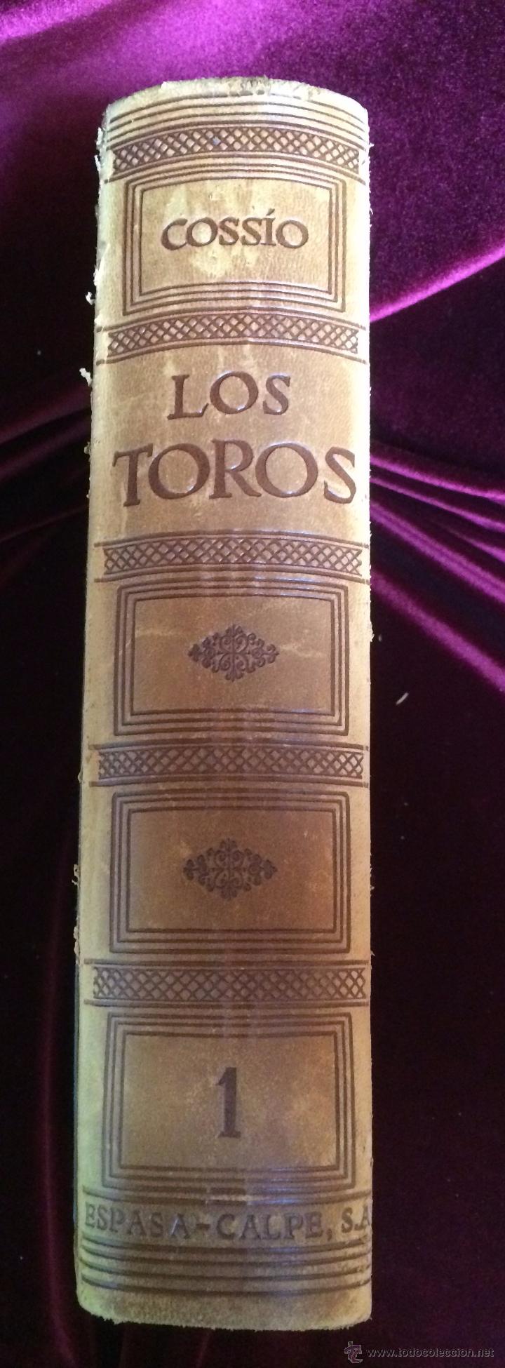 Libros: LOS TOROS - JOS&Eacute; M&ordf; DE COSS&Iacute;O - TOMO 1 - 1951 - Foto 3