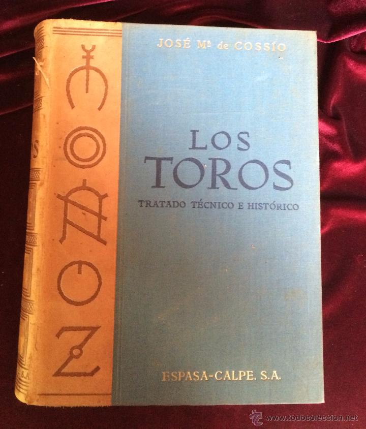 Libros: LOS TOROS - JOS&Eacute; M&ordf; DE COSS&Iacute;O - TOMO 2 - 1953 - Foto 1