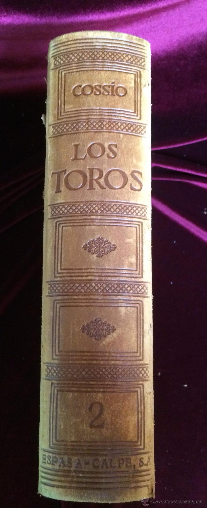 Libros: LOS TOROS - JOS&Eacute; M&ordf; DE COSS&Iacute;O - TOMO 2 - 1953 - Foto 2