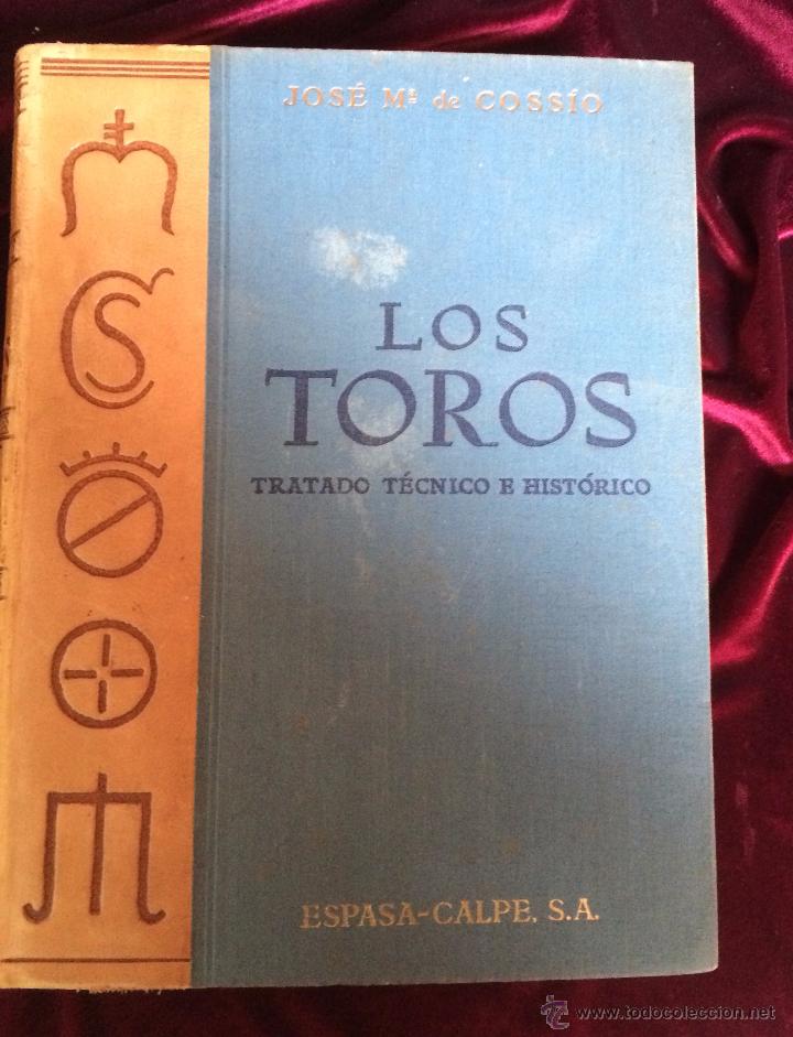 Libros: LOS TOROS - JOS&Eacute; M&ordf; DE COSS&Iacute;O - TOMO 3 - 1952 - Foto 1