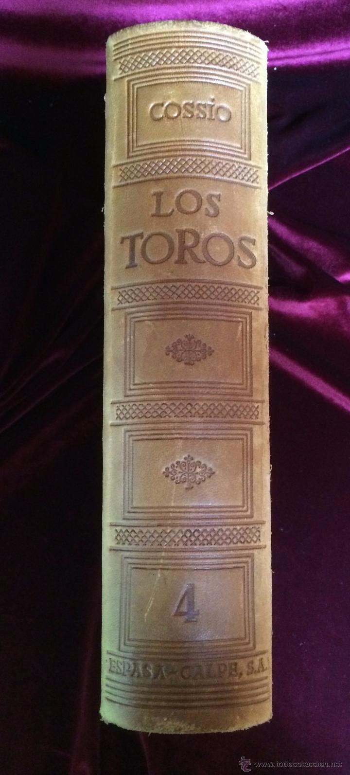 Libros: LOS TOROS - JOS&Eacute; M&ordf; DE COSS&Iacute;O - TOMO 4 - 1961 - Foto 2