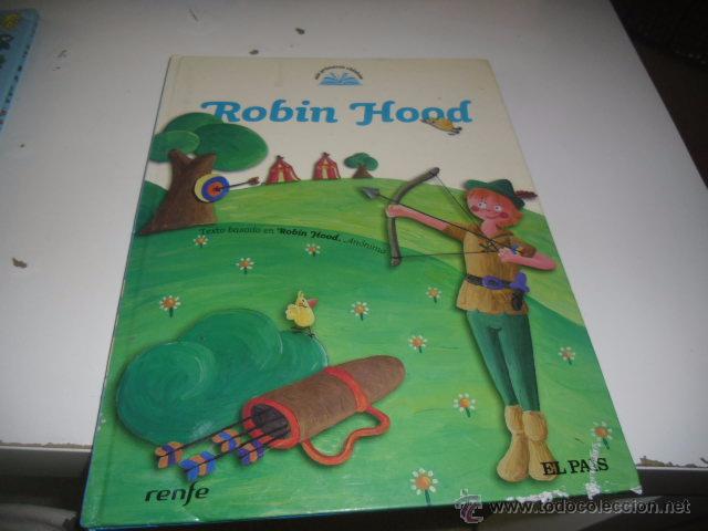 Libros: GG-PAP74 LIBRO TEXTO BASADO ANONIMO ROBIN HOOD RENFE EL PAIS - Foto 1