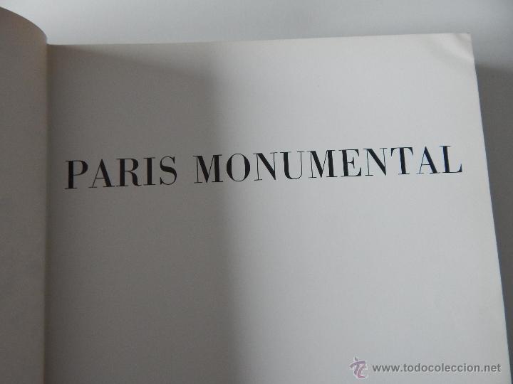 Libros: Paris monumental - 1974 - Franc&eacute;s - Foto 9