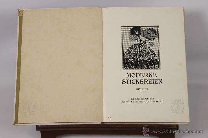 Libros: 6578 - MODERNE STICKEREIEN SERIE II Y III. VV. AA. EDIT. ALEXANDER KOCH. S/F.