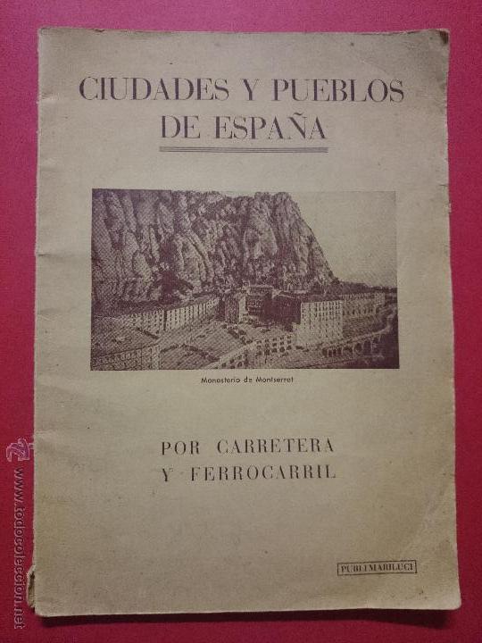 Libros: LIBRO, A&Ntilde;O 1946 -CIUDADES PUEBLOS DE ESPA&Ntilde;A -PARTIDO JUDICIAL LERIDA, CERVERA, VILAFRANCA .. R-9771