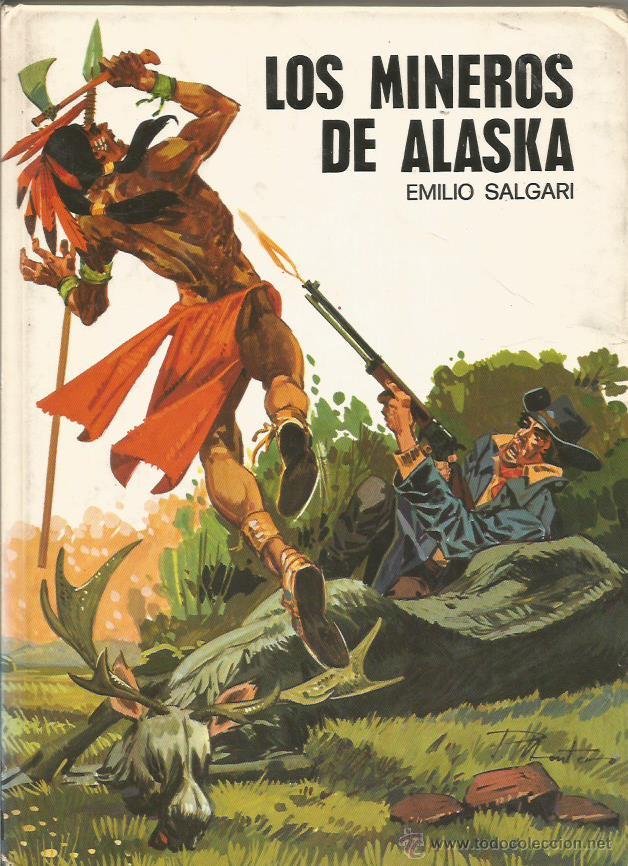 Libros: LOS MINEROS DE ALASKA - Salgari,Emilio - Foto 1