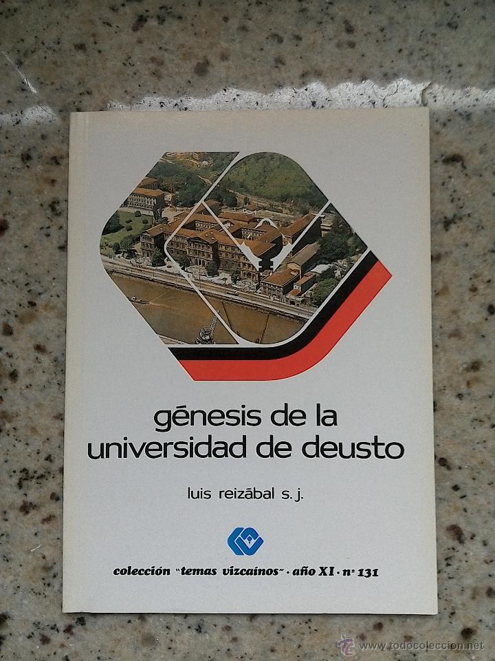 Libros: temas vizcainos 131 genesis de la universidad de deusto - Foto 1