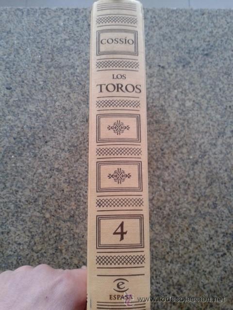 Libros: COSSIO -- LOS TOROS - EL TORO - N&ordm; 4 -- ESPASA - 2007 -- - Foto 2