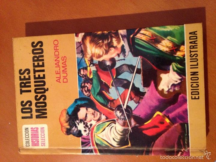 Libros: Colecci&oacute;n historias selecci&oacute;n.Los tres mosqueteros - Foto 1
