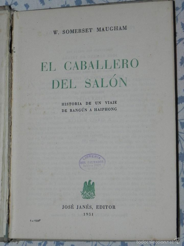 Libros: Vendo Libro, El Caballero del Sal&oacute;n. - Foto 1
