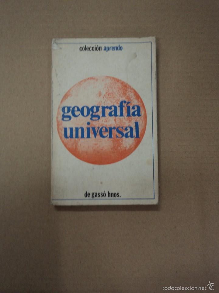 Libros: Geograf&iacute;a universal - de Gass&oacute; hnos - - Foto 1