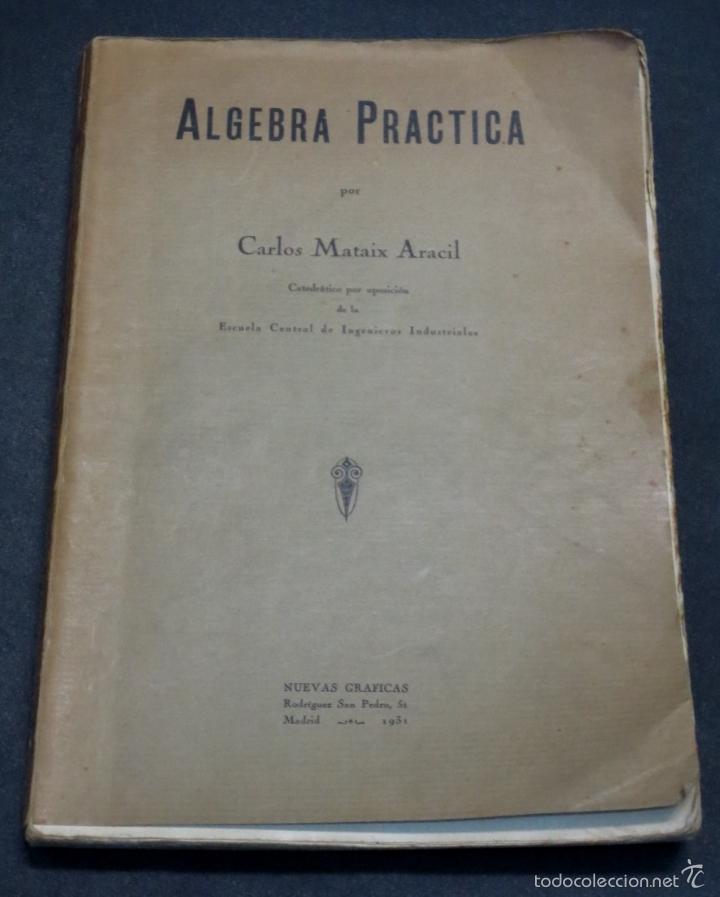 Libros: &Aacute;lgebra pr&aacute;ctica - MATAIX ARACIL, CARLOS - Foto 1