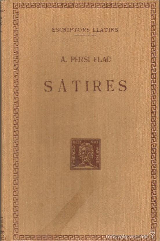 Libros: SATIRES - Persi Flac,A. - Foto 1