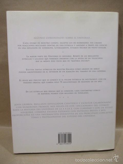 Libros: DICCIONARIO DEL COSMOS. - &rdquo;Gribbin,John.&rdquo; - Foto 2