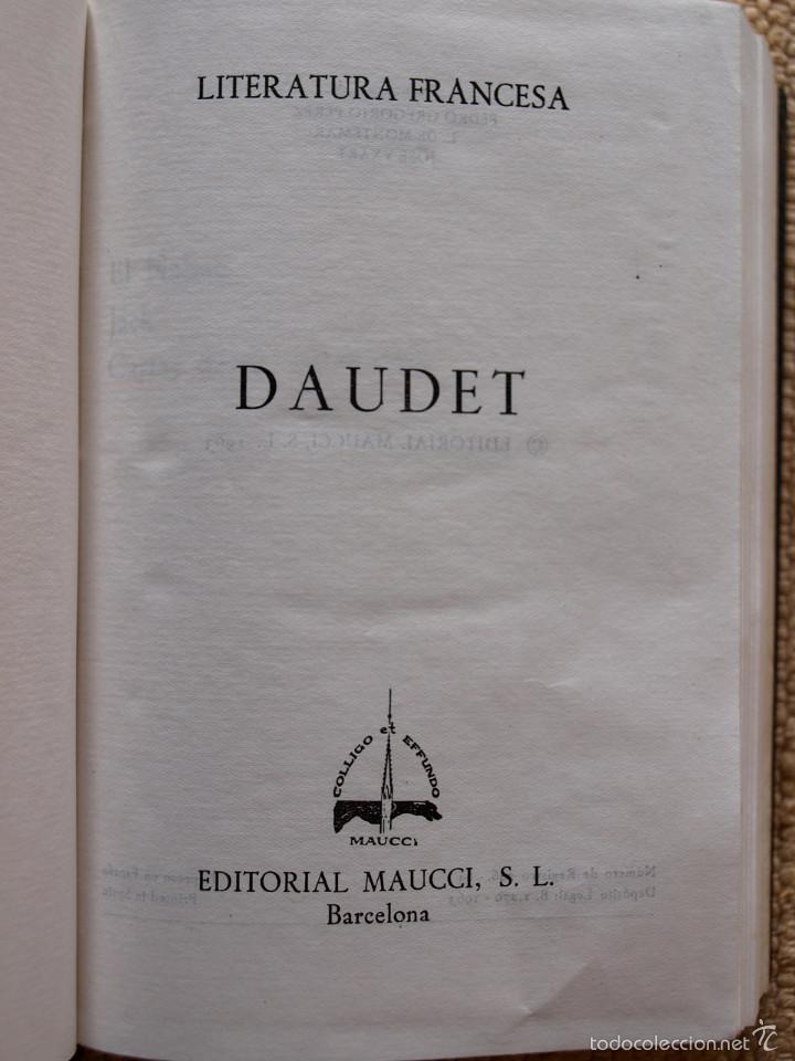Libros: Daudet. Literatura francesa, obras estelares. - Foto 2