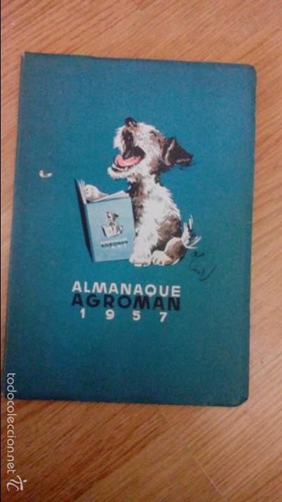Libros: ALMANAQUE AGROMAN 1957 - Foto 1