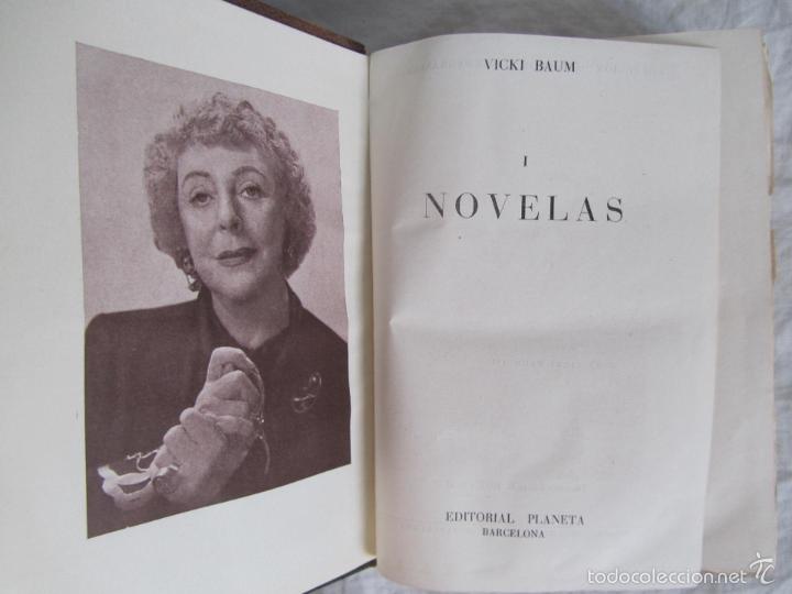 Libros: Vicki Baum Volumen I 1958 Ed. Planeta - Foto 6