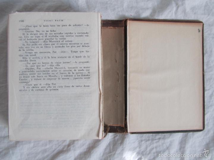 Libros: Vicki Baum Volumen I 1958 Ed. Planeta - Foto 9