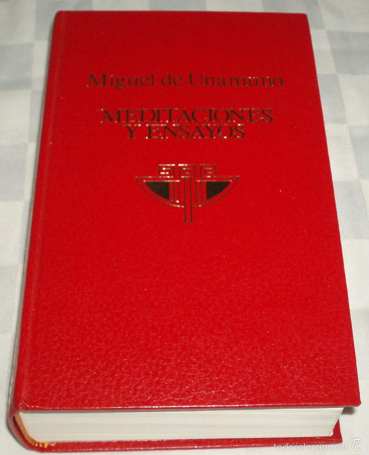 Libros: meditaciones y ensayos Miguel de Unamuno - Foto 1