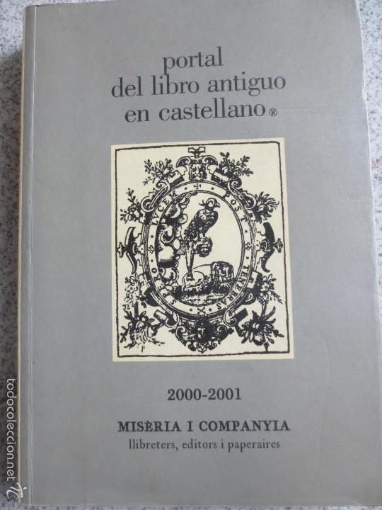 Libros: PORTAL DEL LIBRO ANTIGUO EN CASTELLANO 2000-2001 - Foto 1