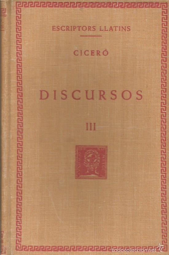 Libros: DISCURSOS III - Cicer&oacute; - Foto 1