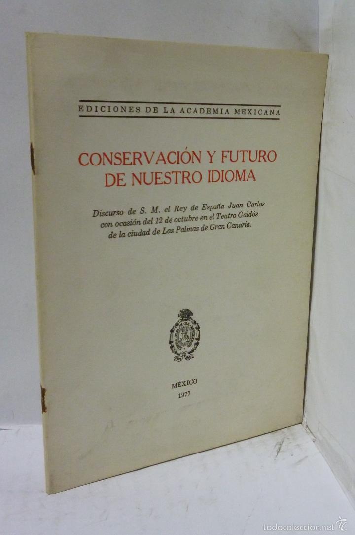 Livros em segunda m&atilde;o: CONSERVACION Y FUTURO DE NUESTRO IDIOMA