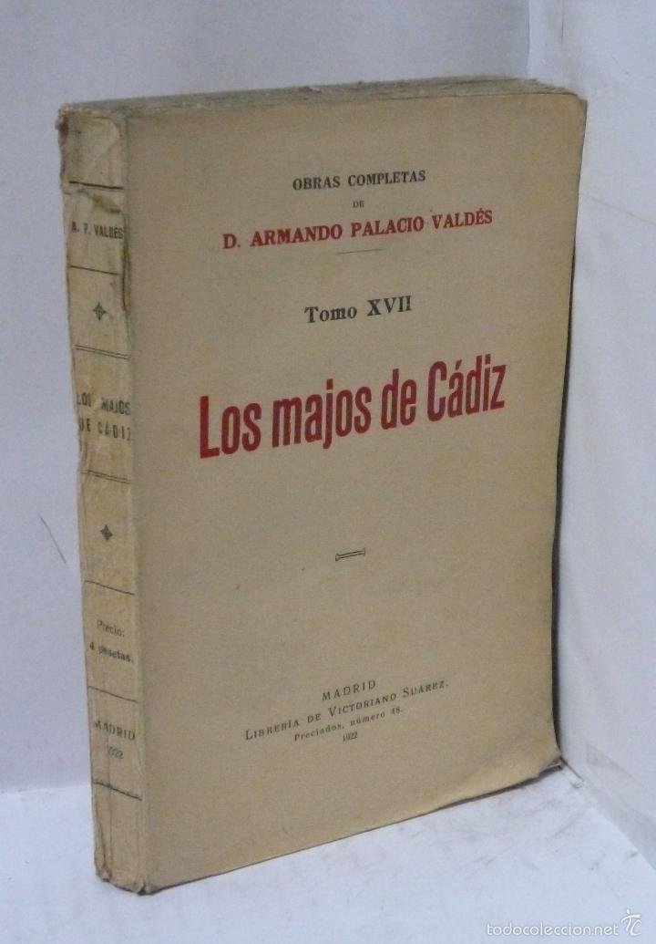 Libros: LOS MAJOS DE CADIZ - Palacio Valdes, Armando - Foto 1